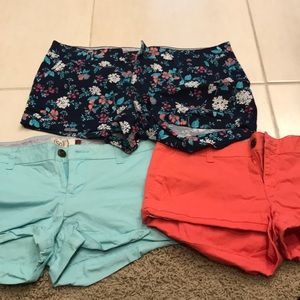 size 11 shorts from kohl’s 8$ each
